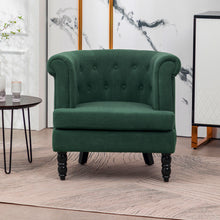 Load image into Gallery viewer, Soft Armchair Curved Accent Chair