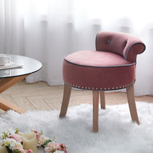 Load image into Gallery viewer, Dressing Table Stool Velvet Makeup Piano Chair