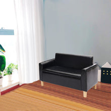 Load image into Gallery viewer, 2 Seater Kids Cushioned Sofa with Storage