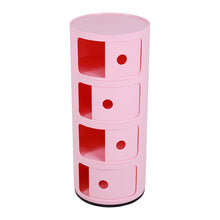 Load image into Gallery viewer, Floorstanding Tiered Round Storage Cabinet