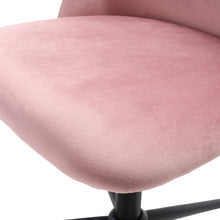 Load image into Gallery viewer, Velvet Swivel Modern Office Chair Height Adjustable for Home Office