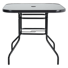 Load image into Gallery viewer, Garden Round Table With Umbrella Hole