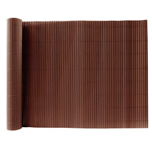 Load image into Gallery viewer, PVC Fence Screen Bamboo Mat Border Panel Garden Wall Privacy Protect