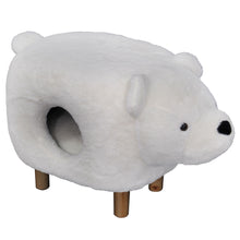 Load image into Gallery viewer, Storage Ottoman Footstool Pet Bed