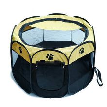 Load image into Gallery viewer, Foldable Fabric Pet Play Pen Run Fence Cage Tent
