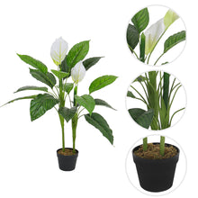 Load image into Gallery viewer, Artificial Potted Flower with Decorative Vase