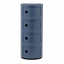 Load image into Gallery viewer, Floorstanding Tiered Round Storage Cabinet