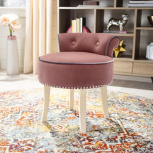 Load image into Gallery viewer, Velvet Vanity Dressing Table Stool Piano Chair