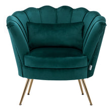 Load image into Gallery viewer, Modern Velvet Fabric Armchair Tub Occasional Chair