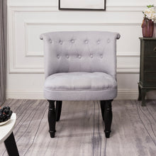 Load image into Gallery viewer, Classic Buttoned Dining Chair