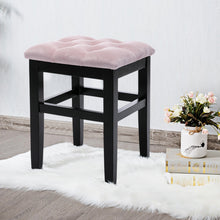 Load image into Gallery viewer, Buttoned Top Dressing Table Chair Bedroom Dresser Make Up Chair Vanity Stool Seat