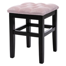 Load image into Gallery viewer, Buttoned Top Dressing Table Chair Bedroom Dresser Make Up Chair Vanity Stool Seat