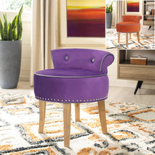 Load image into Gallery viewer, Dressing Table Stool Velvet Makeup Piano Chair