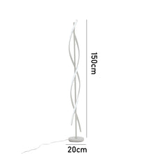 Load image into Gallery viewer, 30W Dimmable Spiral Standing Floor Lamp