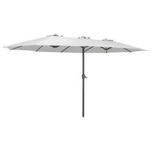 Load image into Gallery viewer, Garden Double-Sided Parasol Umbrella With Base