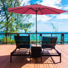 Load image into Gallery viewer, 3M Round Sunshade Parasol Umbrella Easy Tilt Without Base