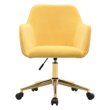 Load image into Gallery viewer, Frosted Adjustable Swivel Velvet Office Chair