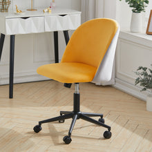 Load image into Gallery viewer, Velvet Swivel Modern Office Chair Height Adjustable for Home Office
