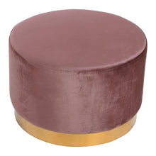 Load image into Gallery viewer, Velvet Footstool Round Pouffe - 5 Color