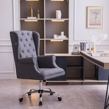 Load image into Gallery viewer, Adjustable Swivel Office Chair Desk Armchair with Armrest