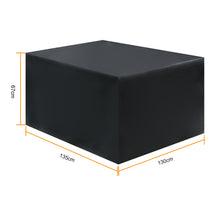 Load image into Gallery viewer, Waterproof Garden Rattan Sofa Furniture Set Rain Cover for 4 Seater Outdoors