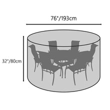 Load image into Gallery viewer, Heavy Duty Round Table Chair Furniture Cover Outdoor Waterproof Garden & Patio