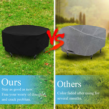 Load image into Gallery viewer, Heavy Duty Round Table Chair Furniture Cover Outdoor Waterproof Garden & Patio