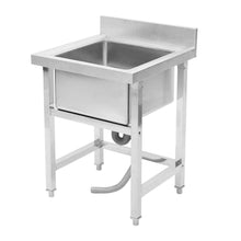 Load image into Gallery viewer, Stainless Steel Domestic Commercial Catering Sink Kitchen Sinks Free Standing