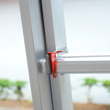 Load image into Gallery viewer, Aluminium Straight Ladder FlexLine Telescopic Ladder with 150KG . Load Capacity