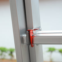 Load image into Gallery viewer, Aluminium Straight Ladder FlexLine Telescopic Ladder with 150KG . Load Capacity