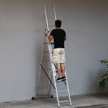 Load image into Gallery viewer, Aluminium Straight Ladder FlexLine Telescopic Ladder with 150KG . Load Capacity