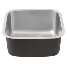 Load image into Gallery viewer, 41 x 36 x 20.5 cm Single Bowel Stainless Steel Kitchen Sink Strainer Waste
