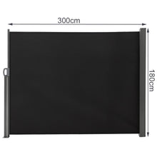 Load image into Gallery viewer, Outdoor Retractable Privacy Side Awning