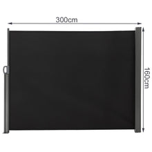 Load image into Gallery viewer, Outdoor Retractable Privacy Side Awning