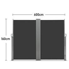 Load image into Gallery viewer, Outdoor Retractable Privacy Side Awning