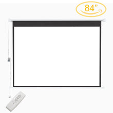 Load image into Gallery viewer, Wall Mount Electric Projector Screen for Home Theater Movie-4 Size options