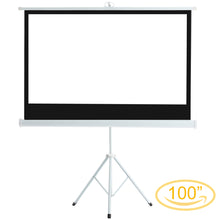 Load image into Gallery viewer, HD Projector Screen Mobile Portable Projection Screen With Tripod Stand-3 size