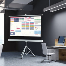 Load image into Gallery viewer, HD Projector Screen Mobile Portable Projection Screen With Tripod Stand-3 size