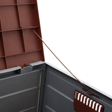 Load image into Gallery viewer, Waterproof Large Plastic Garden Storage Box with Wheels