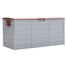 Load image into Gallery viewer, Waterproof Large Plastic Garden Storage Box with Wheels