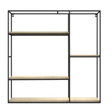 Load image into Gallery viewer, Metal/Solid Wood Floating Shelf with Sturdy - 6 Shape !