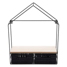 Load image into Gallery viewer, Metal/Solid Wood Floating Shelf with Sturdy - 6 Shape !