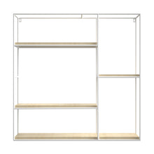Load image into Gallery viewer, Metal/Solid Wood Floating Shelf with Sturdy - 6 Shape !
