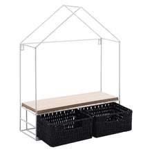 Load image into Gallery viewer, Metal/Solid Wood Floating Shelf with Sturdy - 6 Shape !