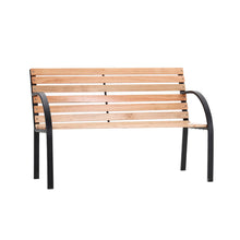 Load image into Gallery viewer, Garden bench - wooden bench, wooden garden bench, outdoor bench, park chair - 2 colors