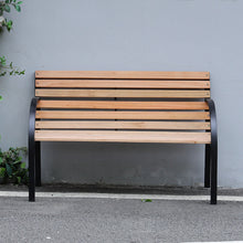 Load image into Gallery viewer, Garden bench - wooden bench, wooden garden bench, outdoor bench, park chair - 2 colors