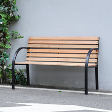 Load image into Gallery viewer, Garden bench - wooden bench, wooden garden bench, outdoor bench, park chair - 2 colors