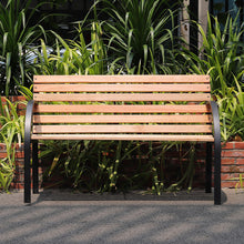 Load image into Gallery viewer, Garden bench - wooden bench, wooden garden bench, outdoor bench, park chair - 2 colors