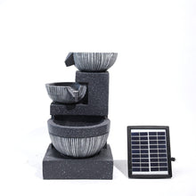 Load image into Gallery viewer, In/Outdoor Water Fountain Feature LED Lights Garden Statues Decor Solar Powered