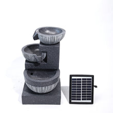 Load image into Gallery viewer, In/Outdoor Water Fountain Feature LED Lights Garden Statues Decor Solar Powered